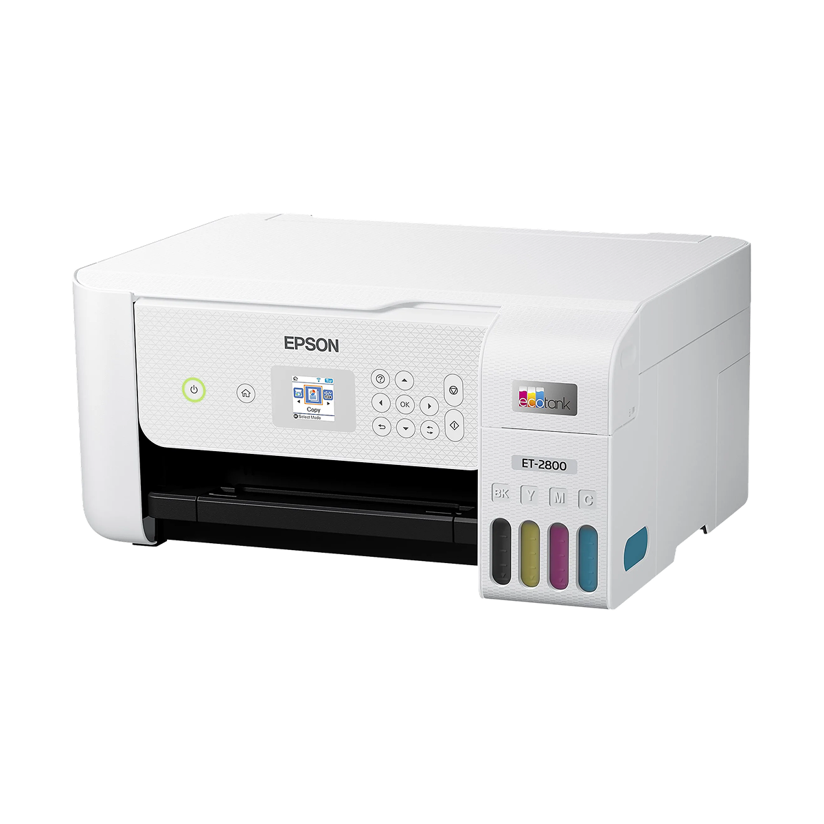 Epson® EcoTank® ET-2800 All-in-One Supertank Color Printer, White