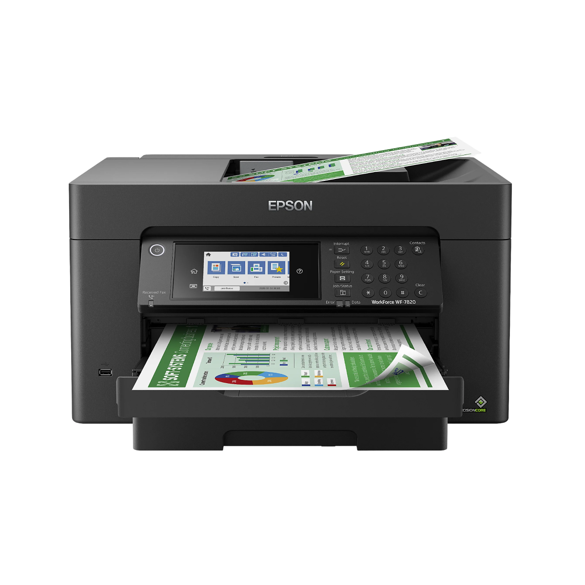 Epson® WorkForce® Pro WF-7820 Wireless Inkjet All-In-One Color Printer